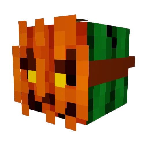 SMOXI4595 Minecraft avatar head, 3D render