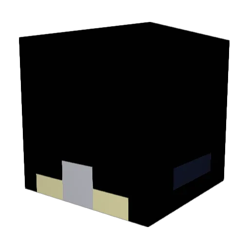 SMP_Live Minecraft avatar head, 3D render