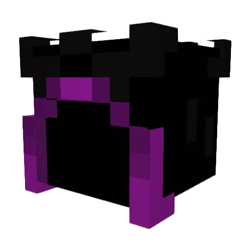 SMRWHITE Minecraft avatar head, 3D render