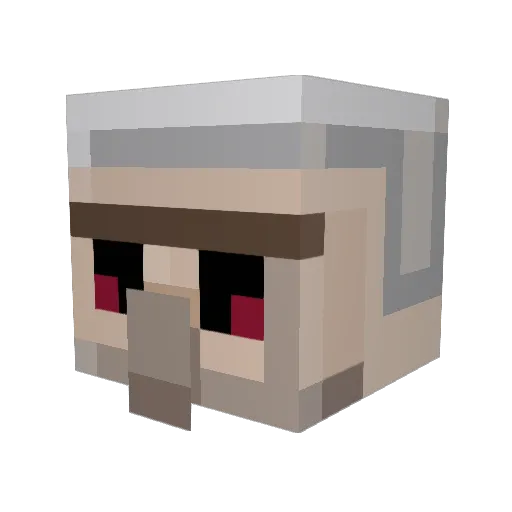 SMachida Minecraft avatar head, 3D render