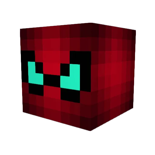 SMokki64 Minecraft avatar head, 3D render