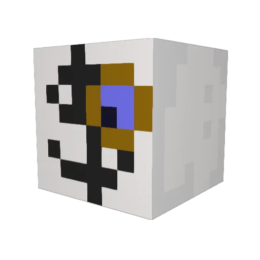 SMtrlol Minecraft avatar head, 3D render
