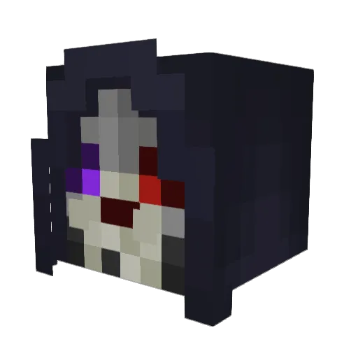 SN00PIN0 Minecraft avatar head, 3D render