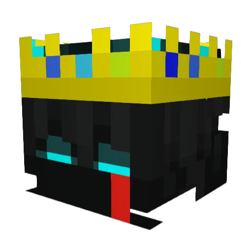 SN0W_83 Minecraft avatar head, 3D render