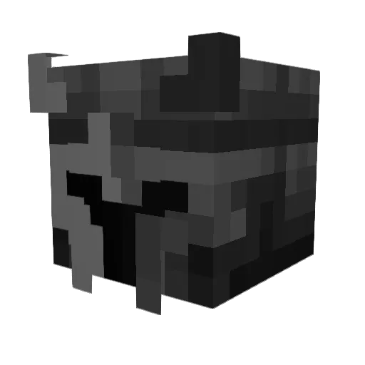 SNACKMAN2001 Minecraft avatar head, 3D render