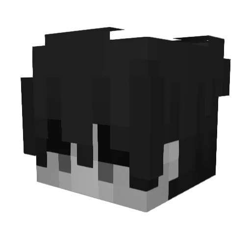 SNDmasonGT Minecraft avatar head, 3D render