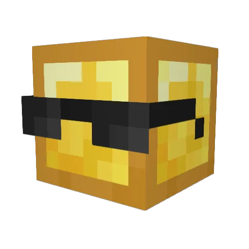 SNOOPY5785 Minecraft avatar head, 3D render