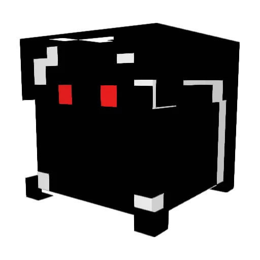 SNinde Minecraft avatar head, 3D render