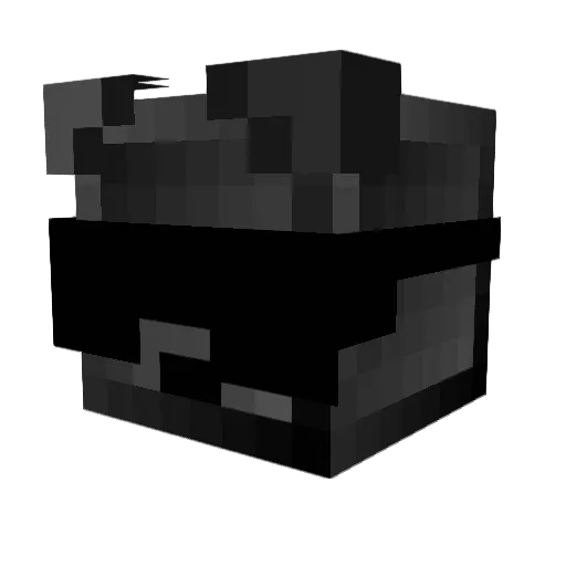 SO918 Minecraft avatar head, 3D render