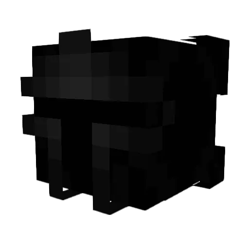 SOCANELA04 Minecraft avatar head, 3D render