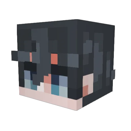 SOGGYBREAXD Minecraft avatar head, 3D render