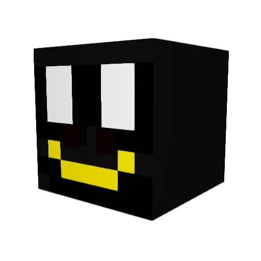 SOGTOWN Minecraft avatar head, 3D render