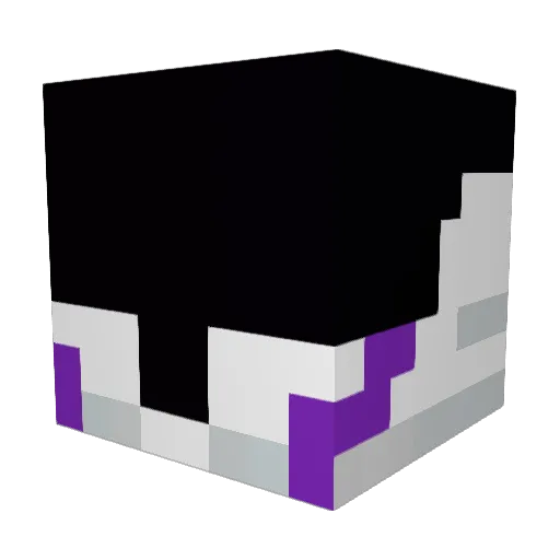 SOLAVOC Minecraft avatar head, 3D render