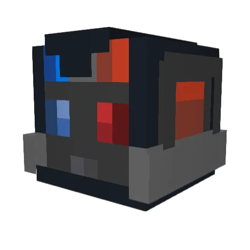 SOLOPRINCE11089 Minecraft avatar head, 3D render