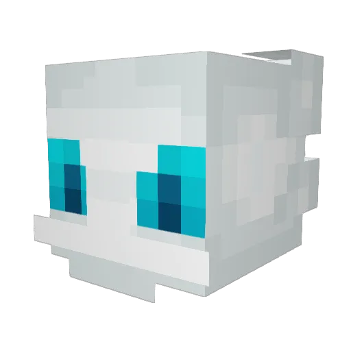 SONHD Minecraft avatar head, 3D render