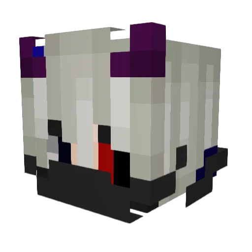 SONICSTARe_ Minecraft avatar head, 3D render