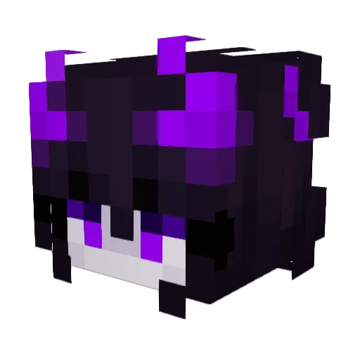 SONOBLATANT Minecraft avatar head, 3D render