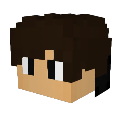 SOULTAKER126444 Minecraft avatar head, 3D render