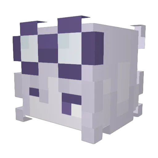 SOUNDSYT Minecraft avatar head, 3D render