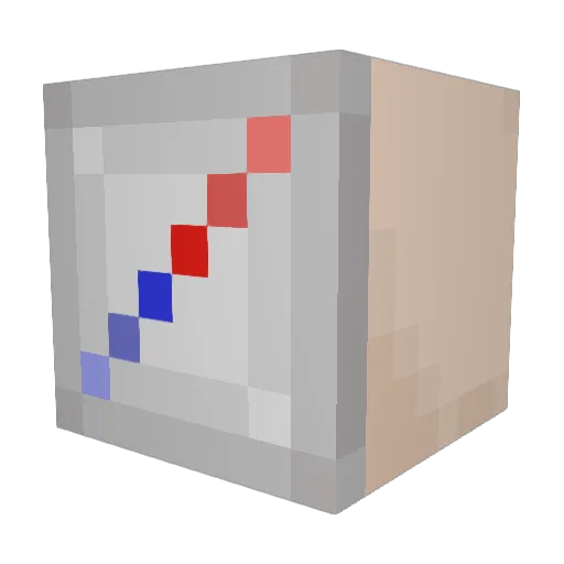 SOU_TH_ Minecraft avatar head, 3D render