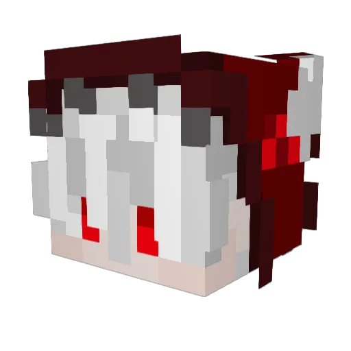 SOnnx_ Minecraft avatar head, 3D render