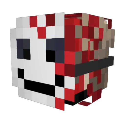 SPARK2960 Minecraft avatar head, 3D render