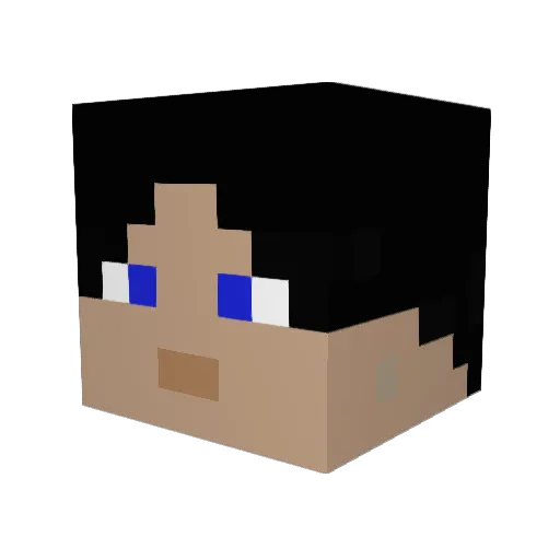 SPARTAN_WORRIOR Minecraft avatar head, 3D render