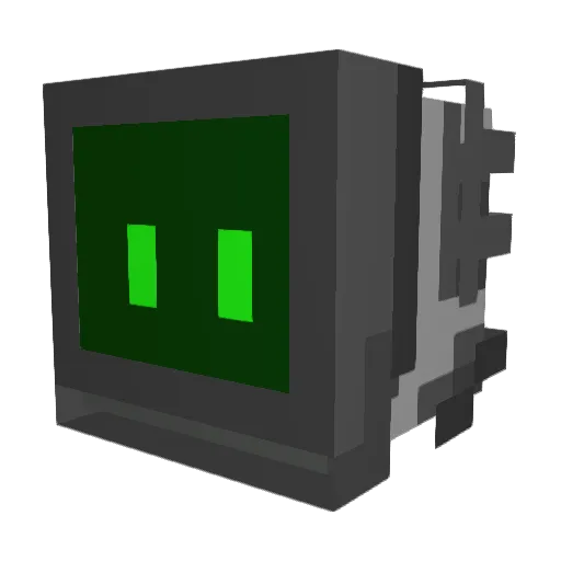 SPEACIALKID Minecraft avatar head, 3D render