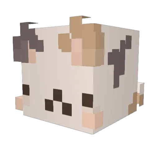 SPF_User Minecraft avatar head, 3D render