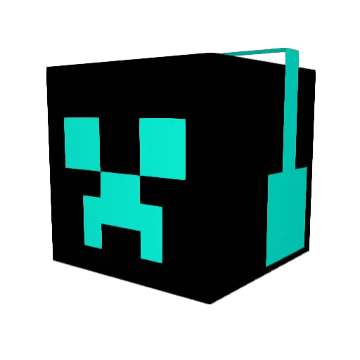 SPILKER55 Minecraft avatar head, 3D render