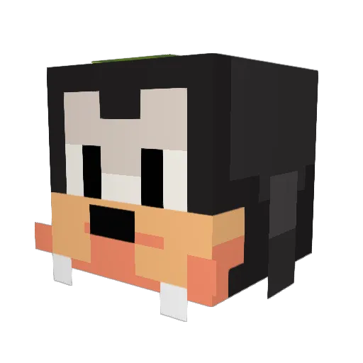SPITFIRE31 Minecraft avatar head, 3D render