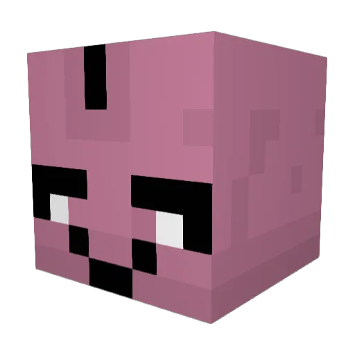 SPR1NGA Minecraft avatar head, 3D render