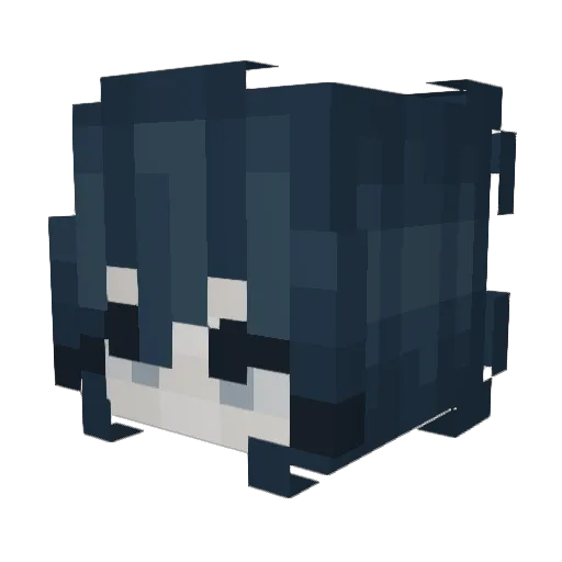 SPXCXK Minecraft avatar head, 3D render