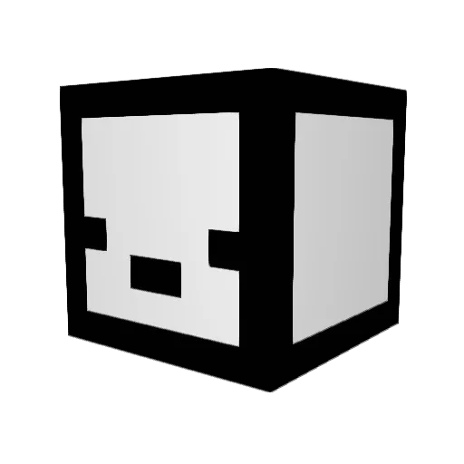 SPYLYN Minecraft avatar head, 3D render
