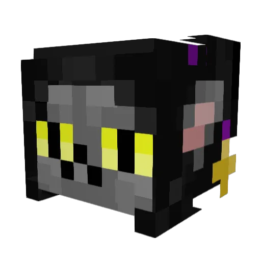 SPYNACIO Minecraft avatar head, 3D render