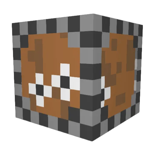 SPaggetti2222 Minecraft avatar head, 3D render