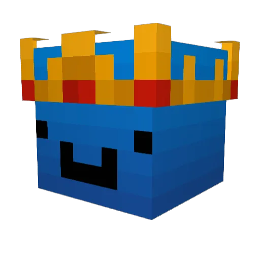 SQIKON337 Minecraft avatar head, 3D render