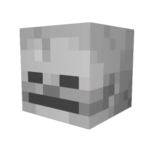 SQUIRTLE420 Minecraft avatar head, 3D render