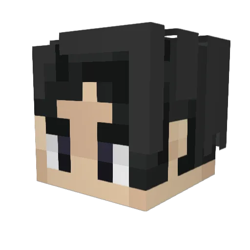 SRKTLance Minecraft avatar head, 3D render