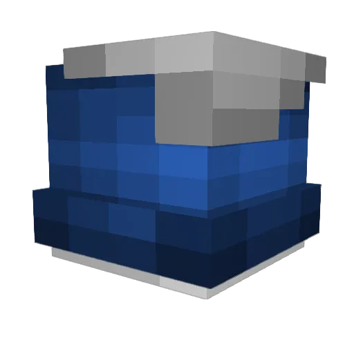 SRTeam Minecraft avatar head, 3D render