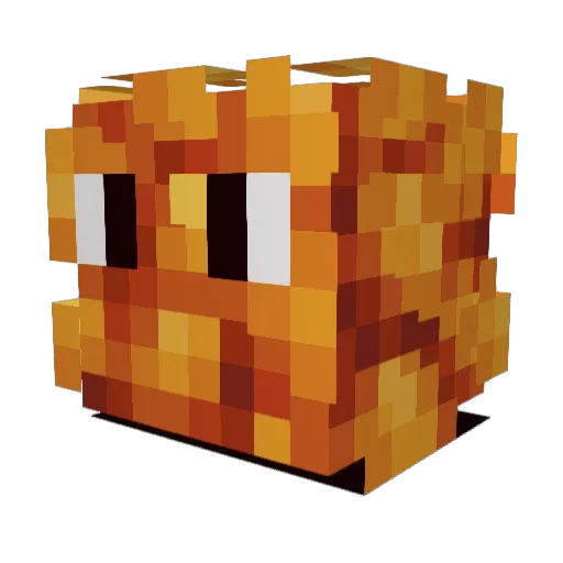 SR_Grain Minecraft avatar head, 3D render