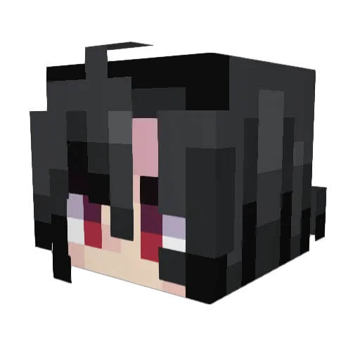 SRitsuS Minecraft avatar head, 3D render