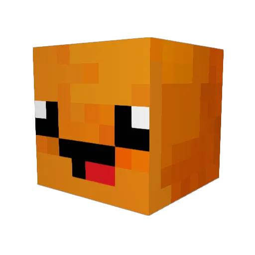 SRolyat Minecraft avatar head, 3D render