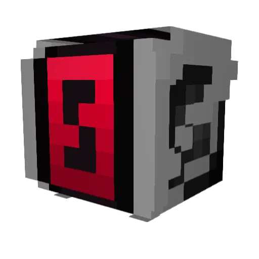 SSGFino Minecraft avatar head, 3D render