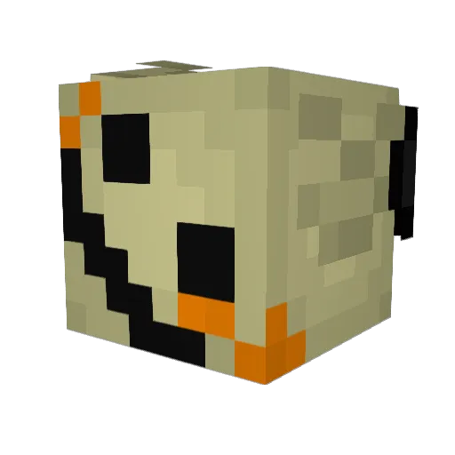 SSHvvay Minecraft avatar head, 3D render