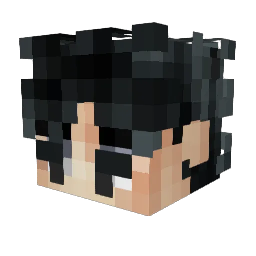 SSJonas Minecraft avatar head, 3D render