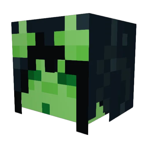 SSOODDAA Minecraft avatar head, 3D render