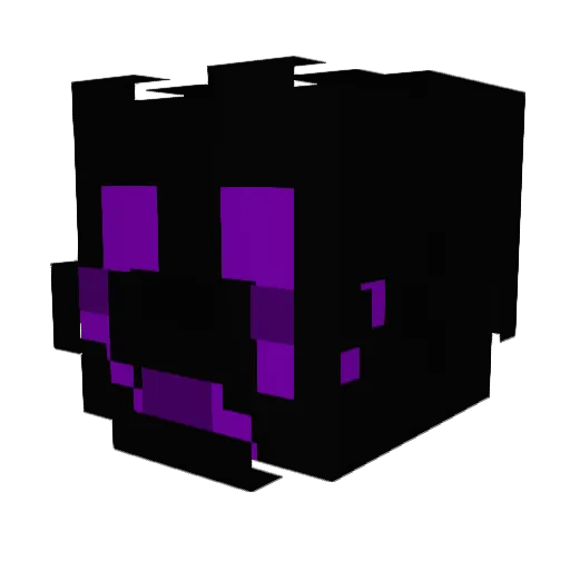 SSS003 Minecraft avatar head, 3D render