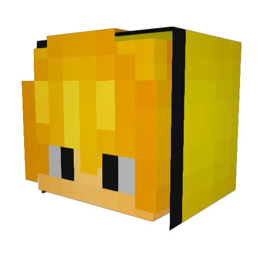 SSSernestSSS Minecraft avatar head, 3D render