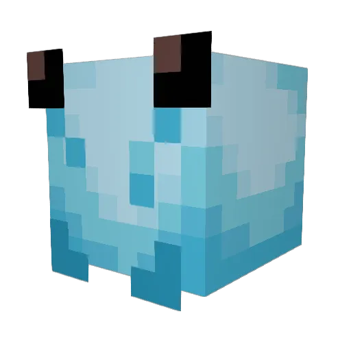 SSSlug Minecraft avatar head, 3D render